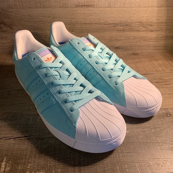 adidas Other - Adidas Superstar Vulc ADV ‘Clear Aqua’ Skateboard